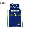 Maillot Basket Dallas Mavericks Kyrie Irving 2 Nike City Edition 2022-2023 Bleu Swingman - Enfant